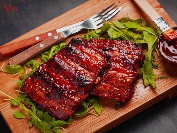 Món thịt cốt lết ướp Coca-Cola