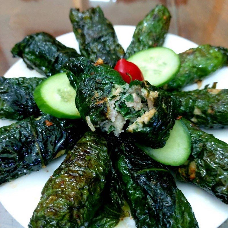 Món thịt cuốn lá lốt thơm lừng, món ngon cho bữa cơm gia đình