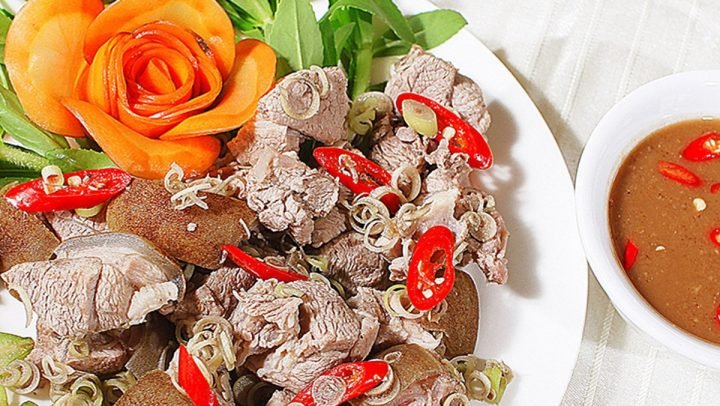 Món thịt nghé xào thơm ngon