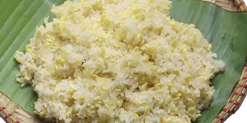 Món xôi đậu xanh nước cốt dừa béo ngậy truyền thống