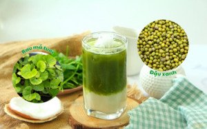 Một ly rau má đậu xanh mát lạnh, biểu tượng của thức uống bổ dưỡng và ngon miệng, giúp bạn hình dung rõ hơn về lượng calo trong rau má đậu xanh.