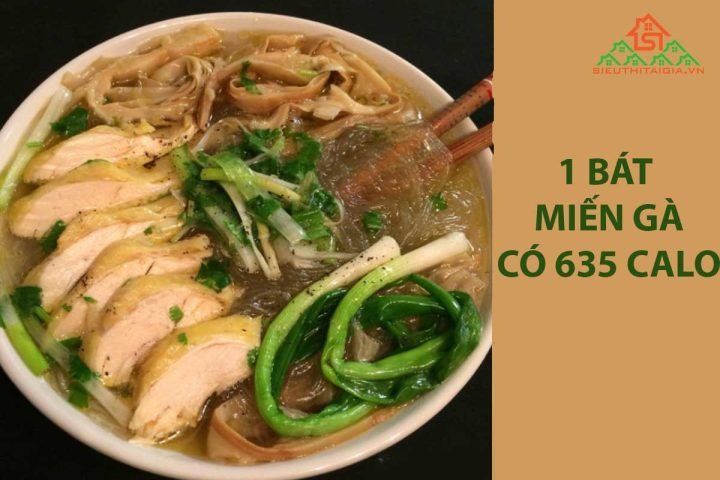 Một tô miến gà truyền thống chuẩn vị Hà Nội chứa bao nhiêu calo