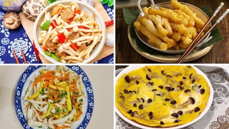 Nấm bạch tuyết chế biến món ngon