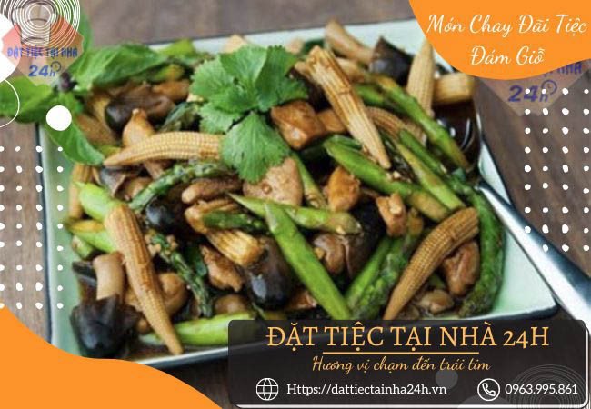 Nấm xào thập cẩm chay nhiều màu sắc