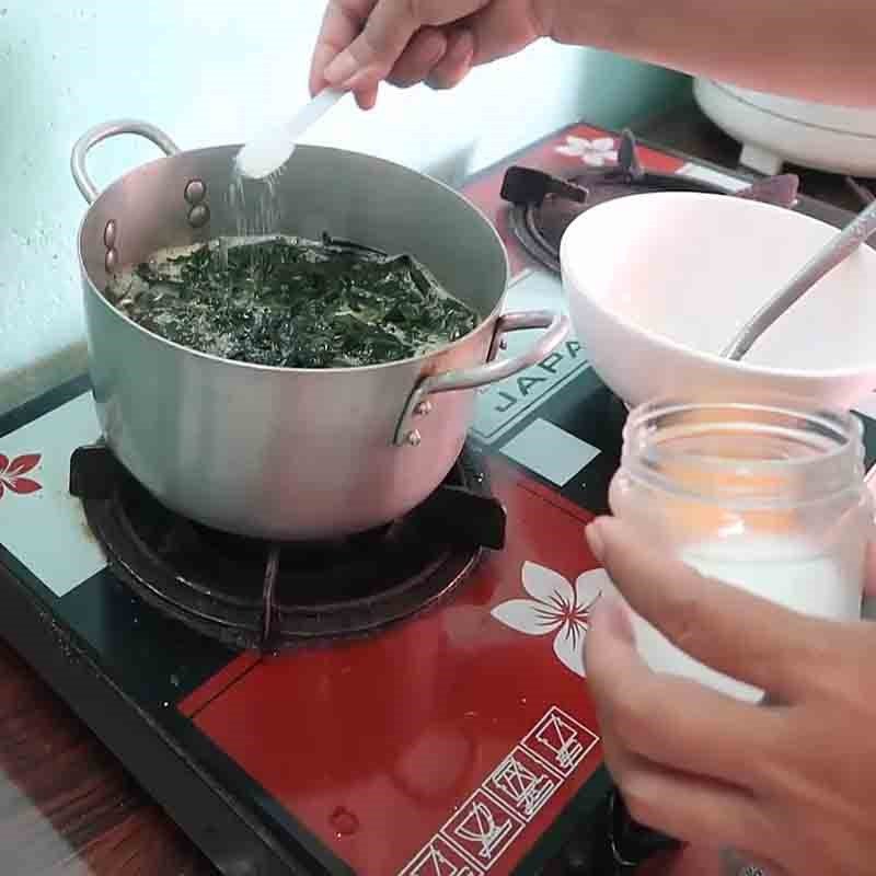 Nấu canh rong biển với tôm tươi thơm ngon