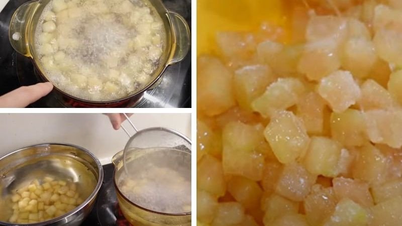 Nấu cùi bưởi