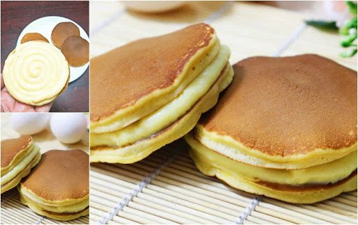 Nấu kem trứng sữa béo ngậy làm nhân bánh rán
