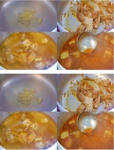 Nấu nước dùng mì cay đậm đà hương vị Hàn Quốc