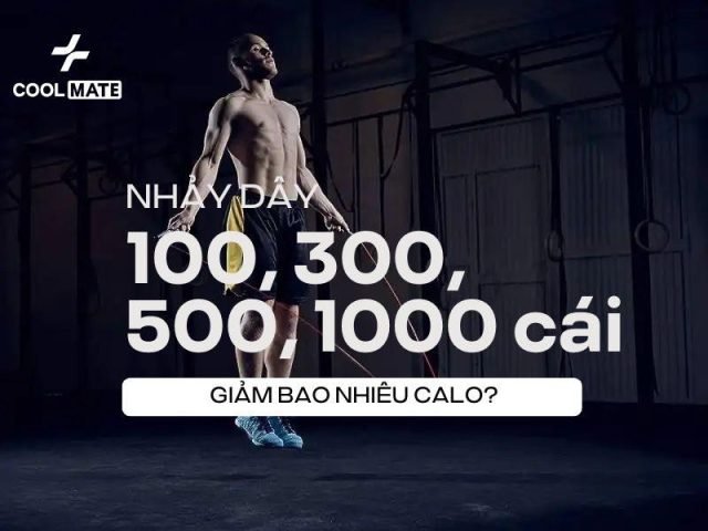 Người tập nhảy dây để đốt cháy calo và duy trì vóc dáng thon gọn