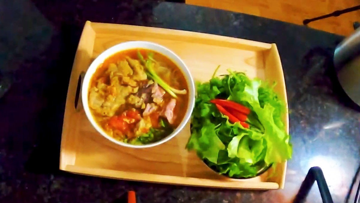 Nguyên liệu chính cho món bún riêu cua bắp bò hấp dẫn