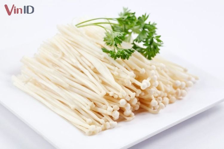 Nguyên liệu chính cho món canh nấm kim châm đậu phụ