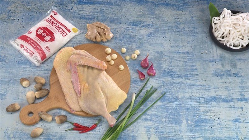Nguyên liệu chính làm bánh canh vịt
