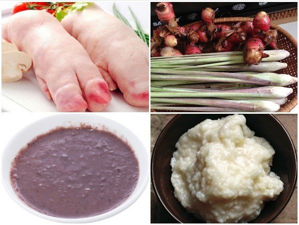 Nguyên liệu chính nấu món giả cầy ngon