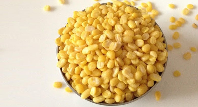 Nguyên liệu cho món chè bột sắn dây đậu xanh