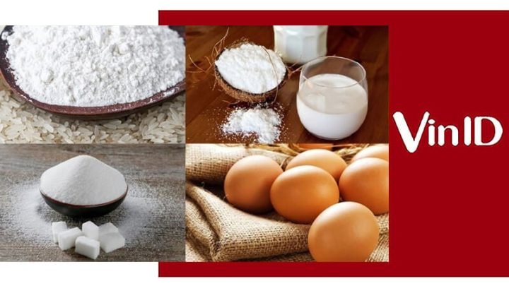Nguyên liệu chuẩn bị cho bánh tai yến thơm ngon