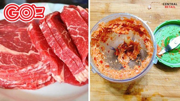 Nguyên liệu chuẩn bị cho cách làm nước sốt thịt bò nướng