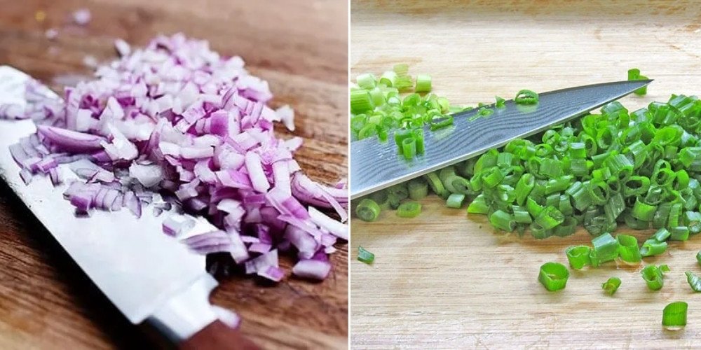 Nguyên liệu chuẩn bị cho cách làm thịt băm rang cháy cạnh thơm ngon