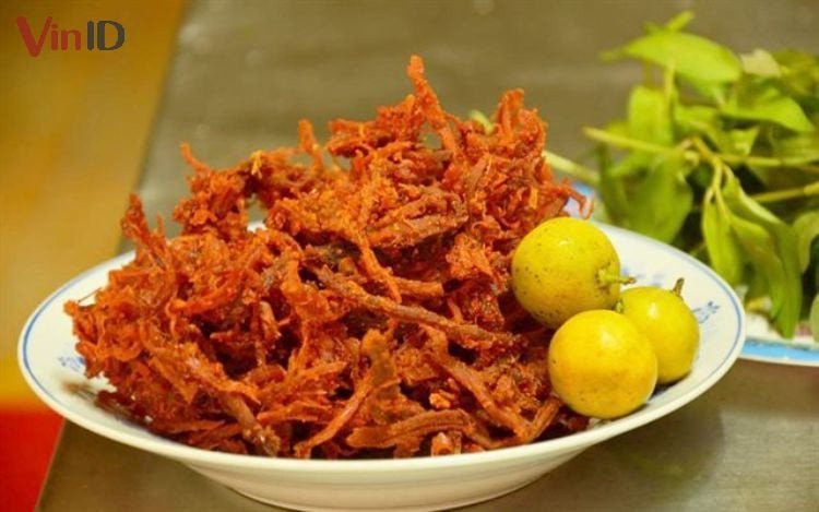 Nguyên liệu chuẩn bị cho món bánh mì trứng bò khô