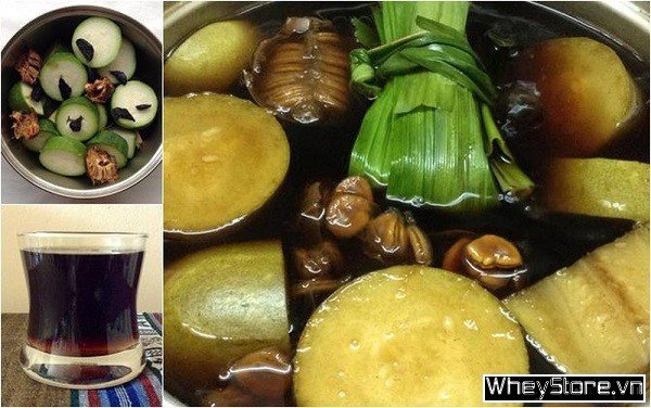 Nguyên liệu chuẩn bị để nấu nước sâm bí đao thơm ngon, hỗ trợ giảm cân hiệu quả