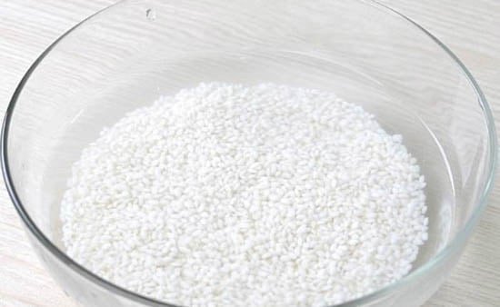 Nguyên liệu chuẩn bị làm xôi đậu xanh nước cốt dừa
