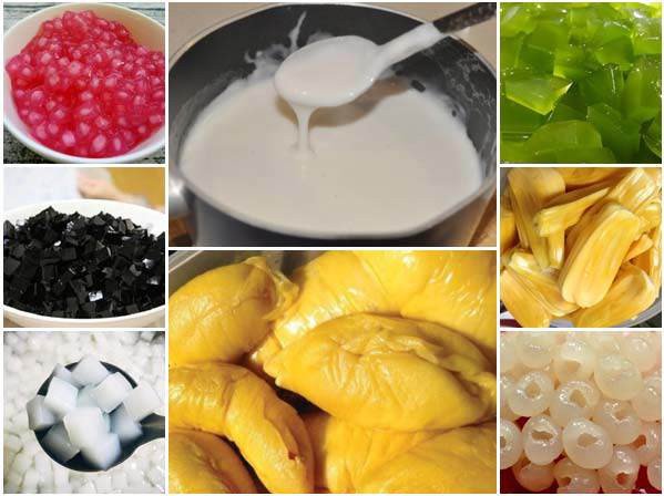 Nguyên liệu cơ bản chuẩn bị nấu chè Thái thơm ngon tại nhà