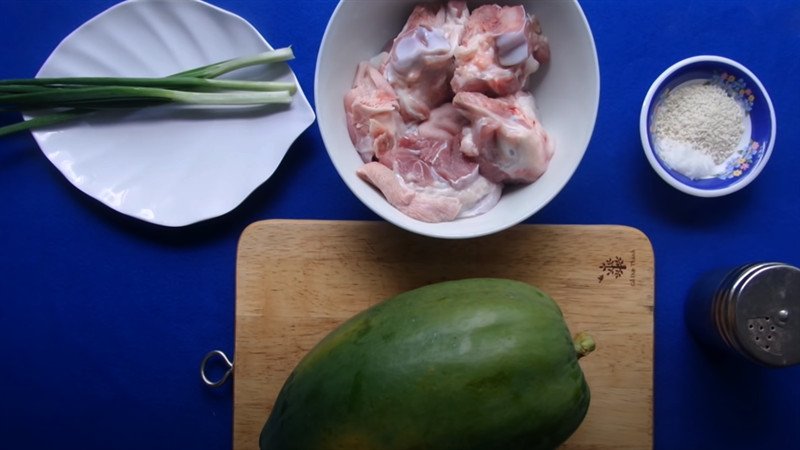 Nguyên liệu giò heo tươi ngon