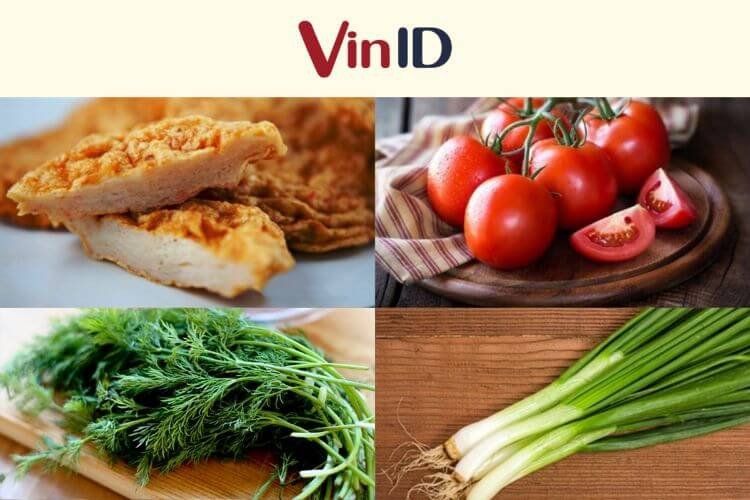 Nguyên liệu làm chả cá sốt cà chua thơm ngon