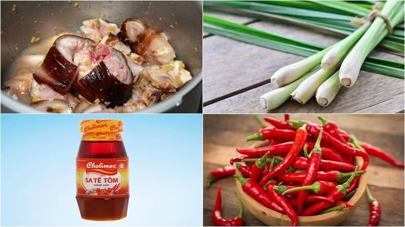 Cách Nấu Chồn Hương Giả Cầy Đậm Đà, Thơm Lừng Chuẩn Vị Nguyên liệu làm chồn hương giả cầy tươi ngon