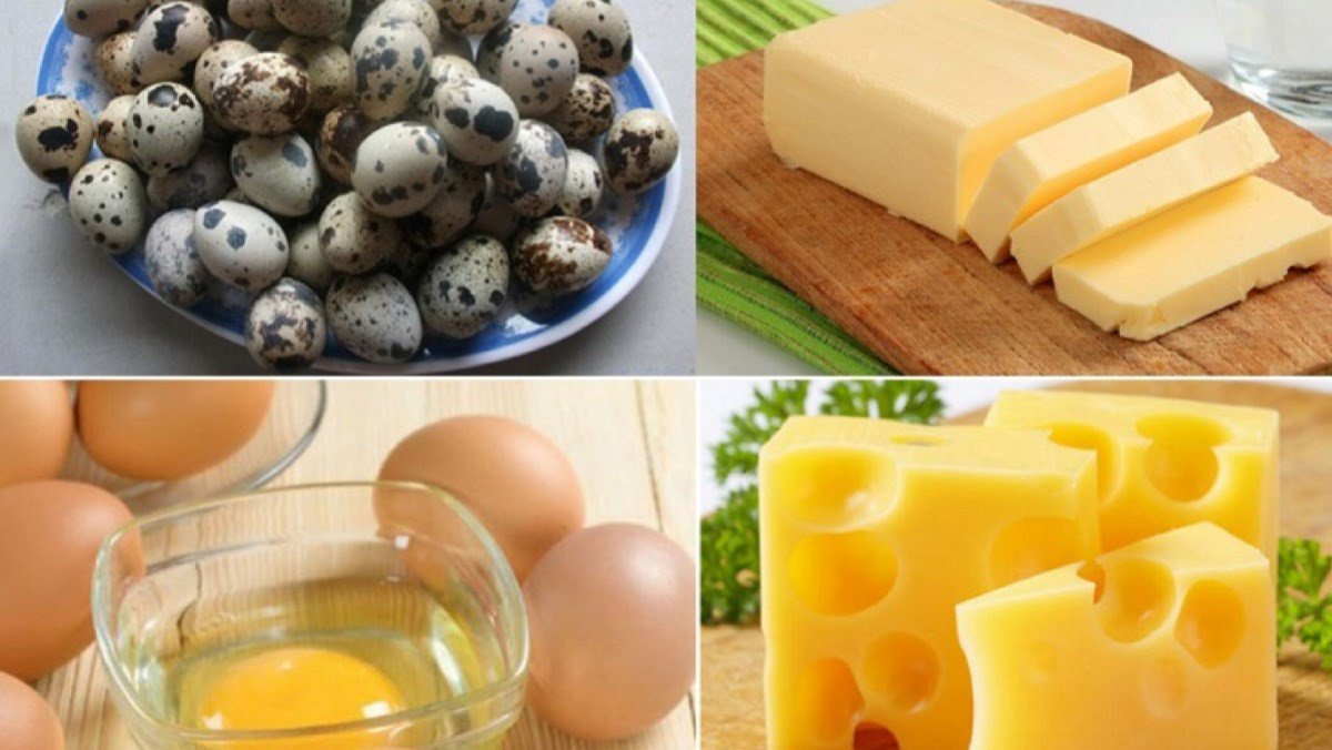 Nguyên liệu làm xốt trứng cút chấm bánh tráng đầy đủ