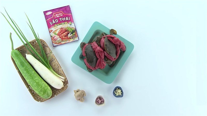 Cách Nấu Lẩu Cua Bầu Ngon Chuẩn Vị Tại Nhà "Nấu Chuẩn Ăn Ngon" Nguyên liệu lẩu cua bầu chua cay