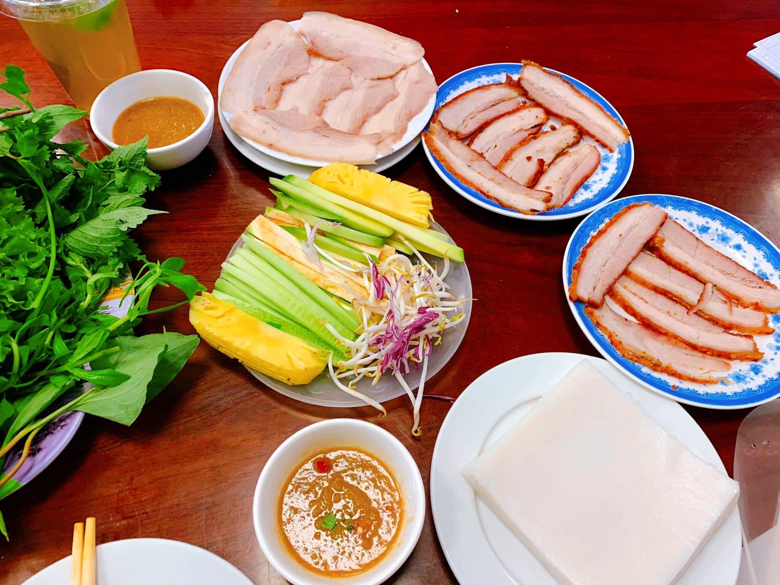 Nguyên liệu mắm nêm tươi ngon trước khi pha chế