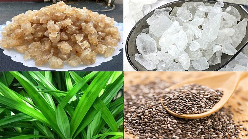 Nguyên liệu mủ trôm hạt chia