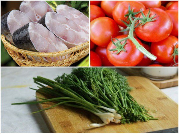 Nguyên liệu nấu cá sốt cà chua không thể thiếu thì là