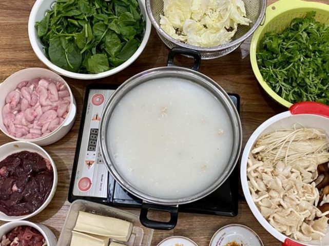 Cách Nấu Lẩu Cháo Thập Cẩm Ngon Chuẩn Vị Tại Nhà Nguyên liệu nấu lẩu cháo thập cẩm