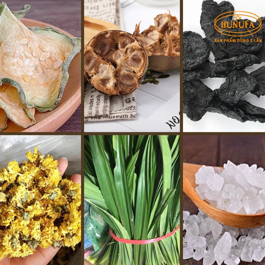 Nguyên liệu nấu nước sâm thảo mộc tươi ngon từ tiệm thuốc bắc