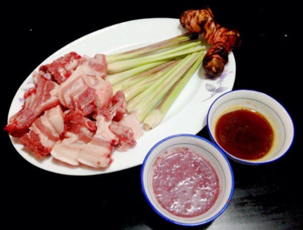Nguyên liệu sườn non giả cầy tươi ngon