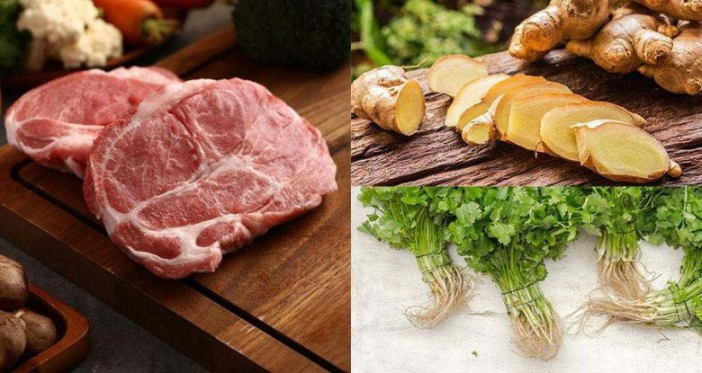 Nguyên liệu thịt xá xíu rim