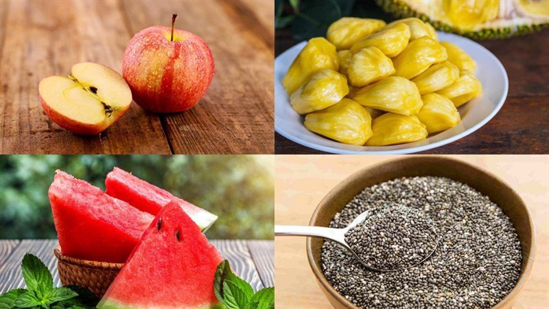 Nguyên liệu trái cây cho món thạch dừa