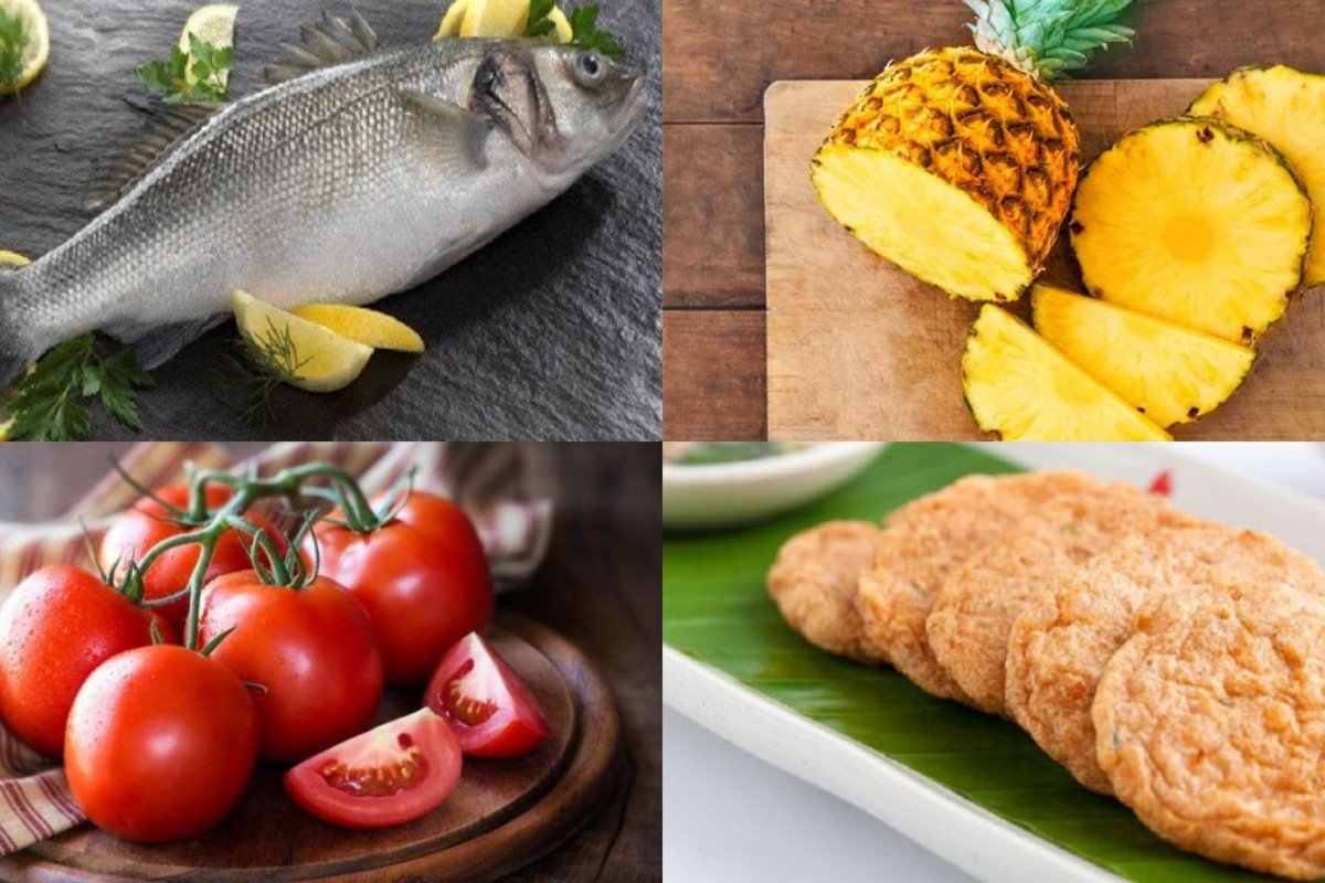 Nguyên liệu tươi ngon cho bún chả cá xương heo