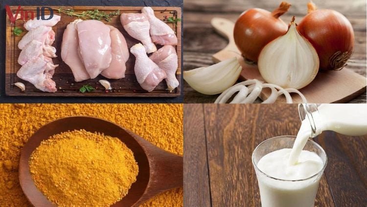 Nguyên liệu tươi ngon cho món cà ri vịt sữa đặc