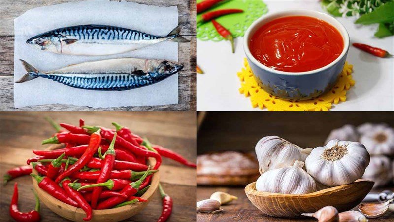 Nguyên liệu tươi ngon cho món cá thu rim mắm tiêu