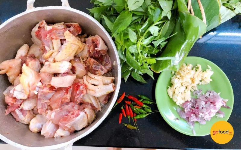 Cách Nấu Lẩu Gà Thập Cẩm Ngon Nhất, Đậm Đà Chuẩn Vị Tại Nhà Nguyên liệu tươi ngon chuẩn bị cho cách nấu lẩu gà thập cẩm ngon nhất tại nhà