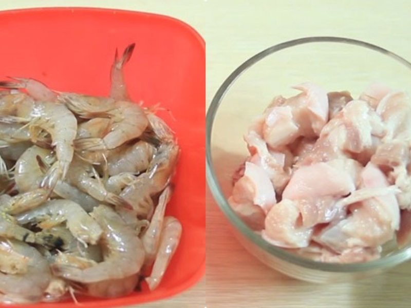 Nguyên liệu xíu mại tôm thịt để kinh doanh