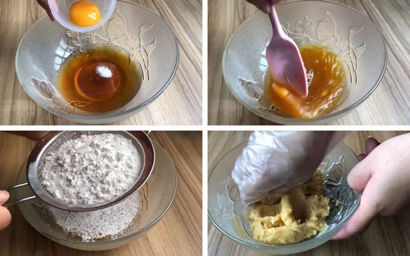 Nhồi bột vỏ bánh nướng thập cẩm