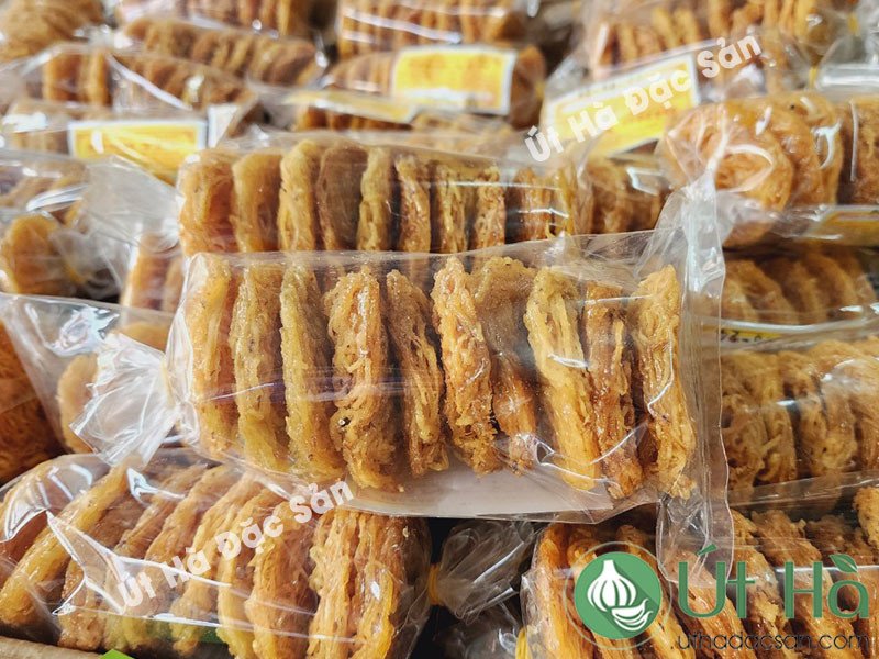 Những chiếc bánh rế khoai lang nhỏ với lớp đường mật