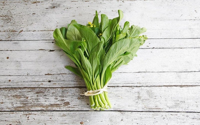 Những điều cần lưu ý khi sử dụng rau cải ngồng.