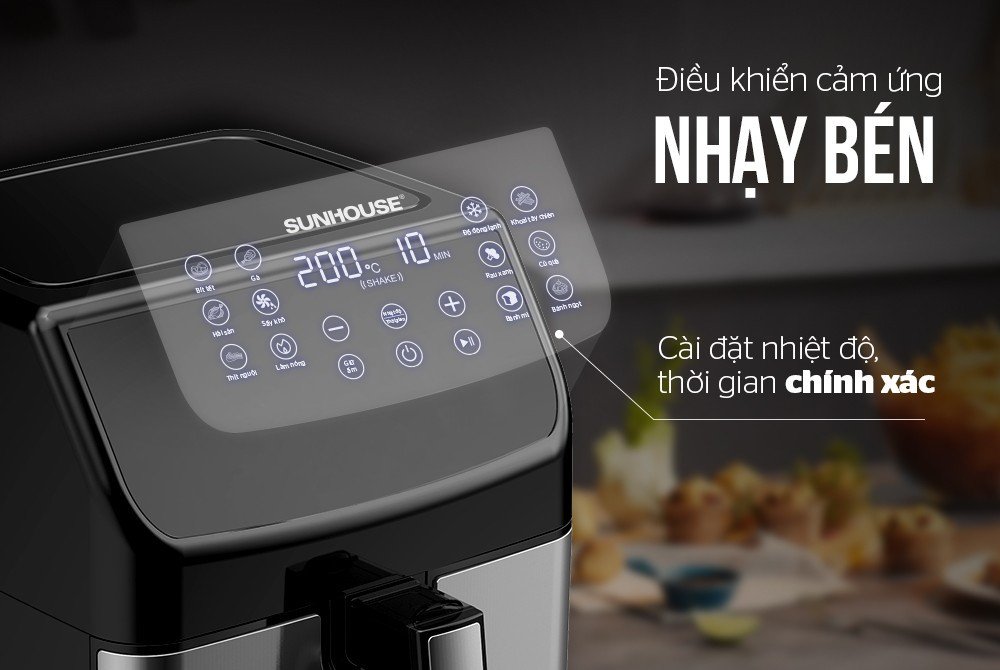 Nồi chiên không dầu nướng thịt ba chỉ
