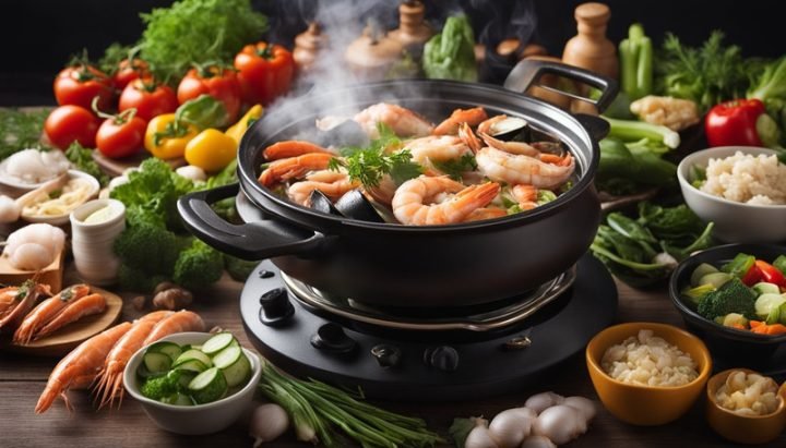 Nồi lẩu cá nghi ngút khói thơm ngon, minh họa cho lẩu cá bao nhiêu calo và giá trị dinh dưỡng của món ăn này