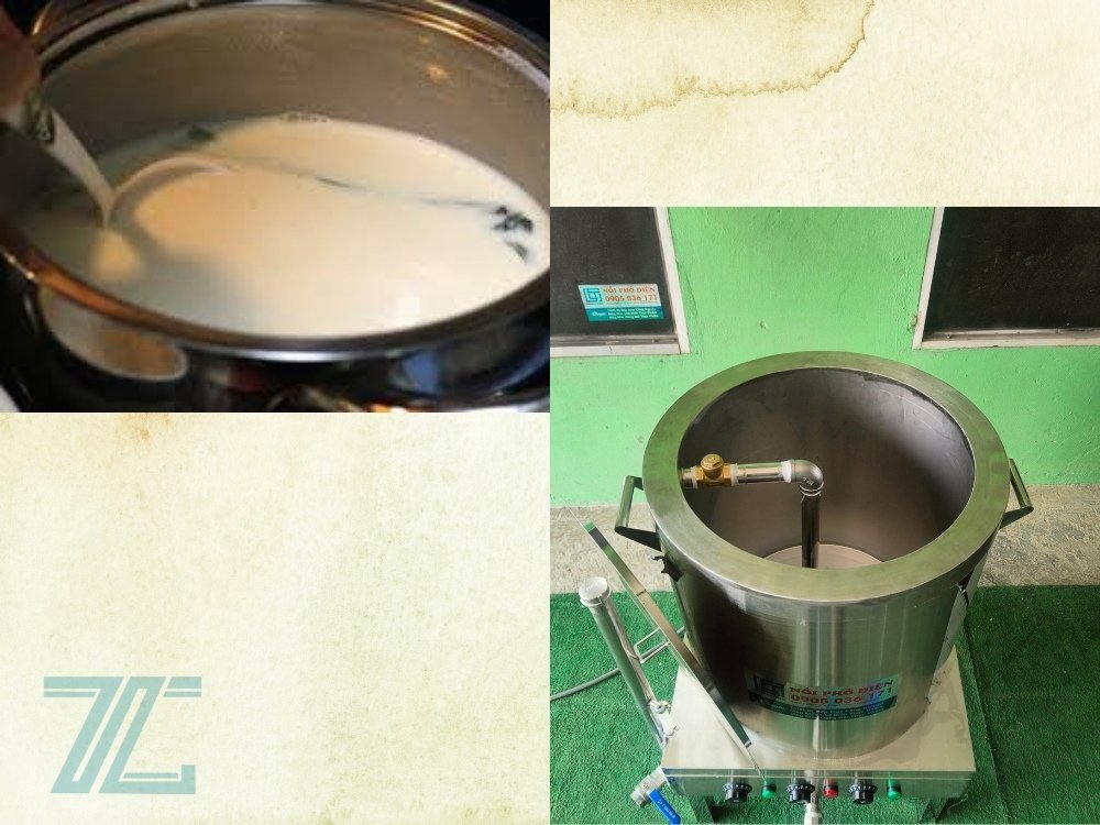 Nồi nấu sữa đậu nành chuyên dụng