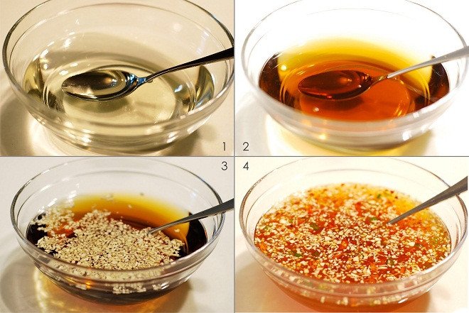 Nước chấm chua ngọt chuẩn vị dùng kèm bánh bột lọc nhân thịt